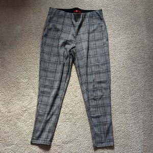 Elegant Women’s Plaid Dress Pants
